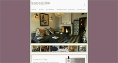 Desktop Screenshot of lamaisonduvillage.com